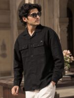 Premium TURKISH China EMBOSE Fabric Bubble Design Four-Pocket Shirt | 4 Trendy Shades | Four-Season Comfort Collection