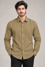 Premium 4-Season Casual Shirt – Textured Wrinkle Style
